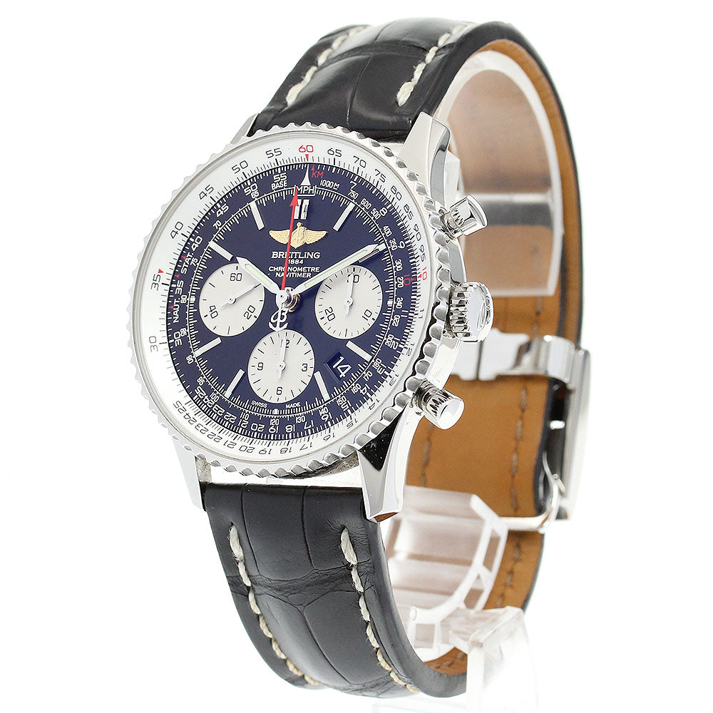 BREITLING Navitimer 01 AB0121 Chronograph Date Black / Silver Dial Automatic Men's Watch_840167