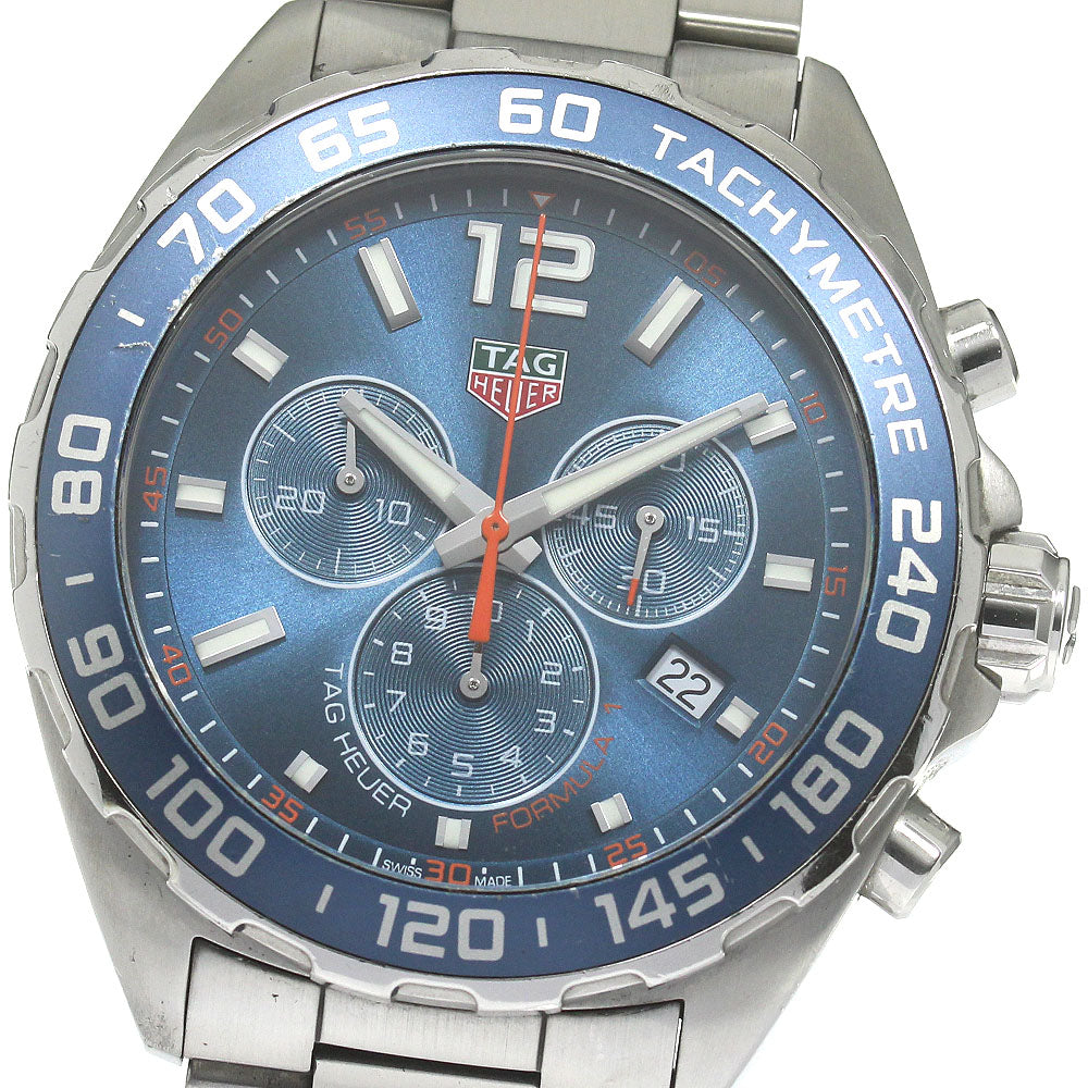 TAG HEUER Formula 1 CAZ1014 Chronograph blue Dial Quartz Men's Watch_840173