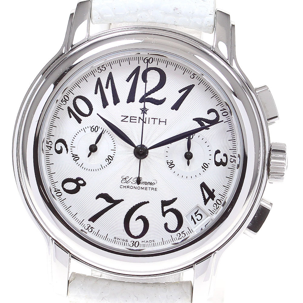 ZENITH Chronomaster El Primero 03.1230.4002 Chronograph Silver Dial Automatic Boy's Watch_840185