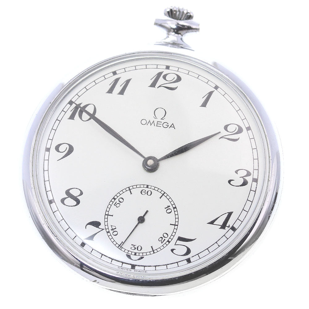 OMEGA Pocket watch 121.1740 Small seconds Cal.960 white Dial Hand Winding Men's Pocket watch_840203