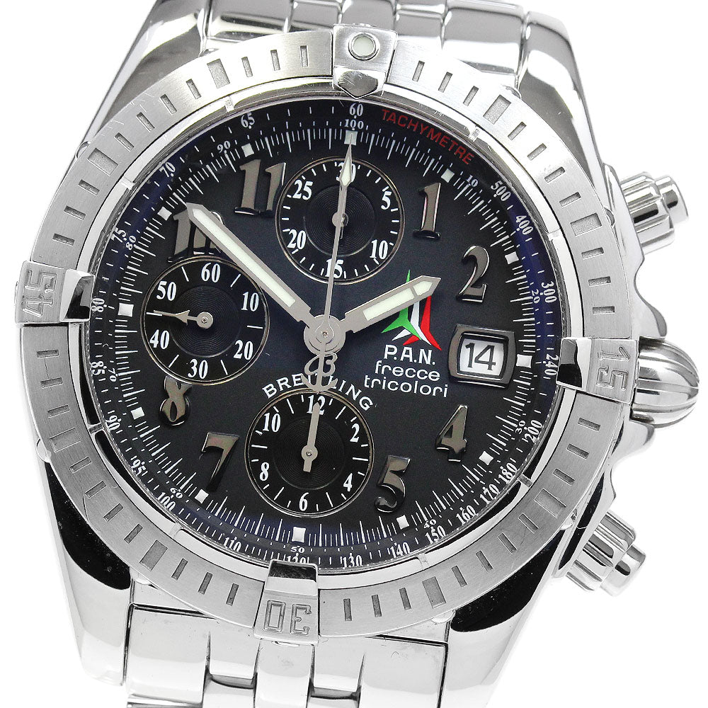 BREITLING Chronomat Evolution A13356 black Dial Automatic Men's Watch_840223