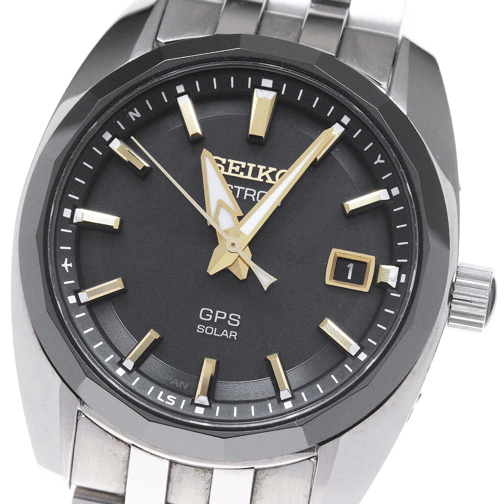 SEIKO Astron 3X series 3X22-0AE0/SBXD011 GPS Solar Powered Radio Men's_840246