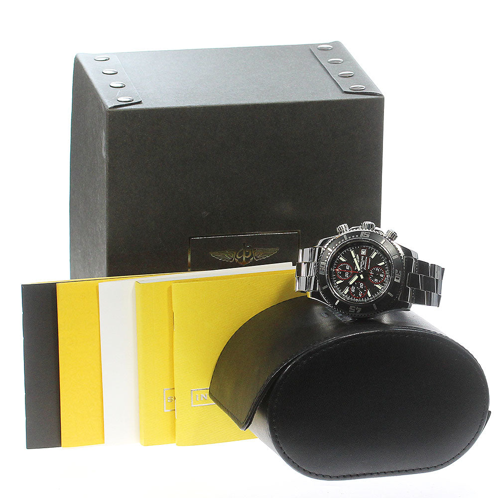BREITLING Super Ocean A13341 Chronograph black Dial Automatic Men's Watch_840256
