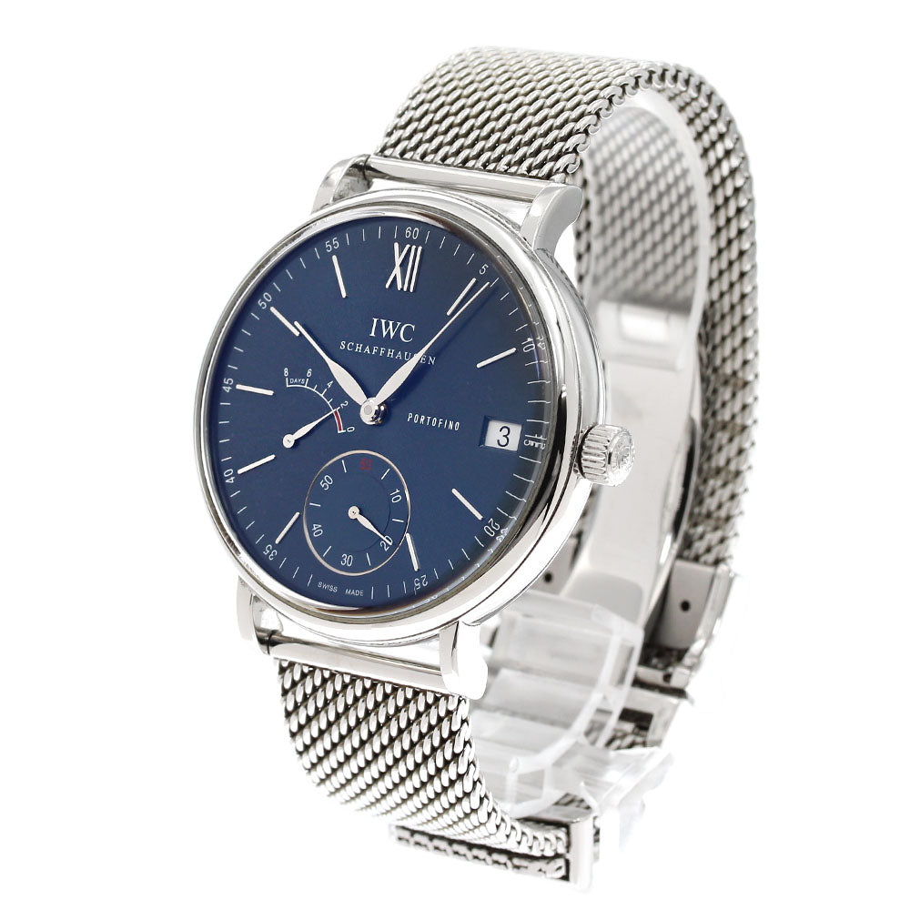 IWC SCHAFFHAUSEN Portofino Handwind Eight Days IW510116 Hand Winding Mens_840297
