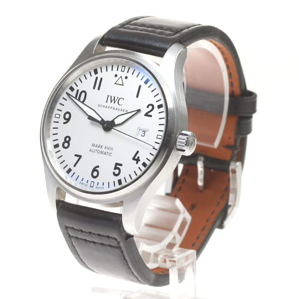 IWC Pilot watch mark XVIII IW327002 Date Silver Dial Automatic Men's_840323
