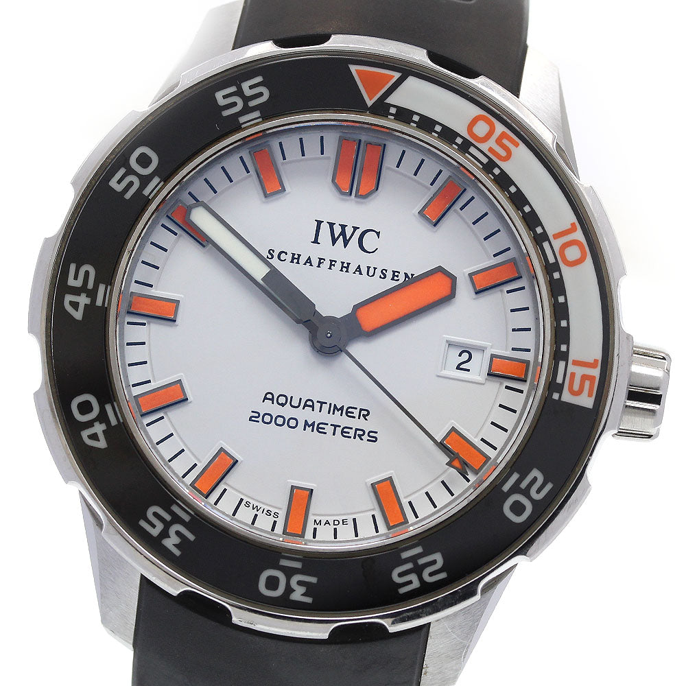 IWC Aqua timer IW356807 Date White Dial Automatic Men's Watch_840329