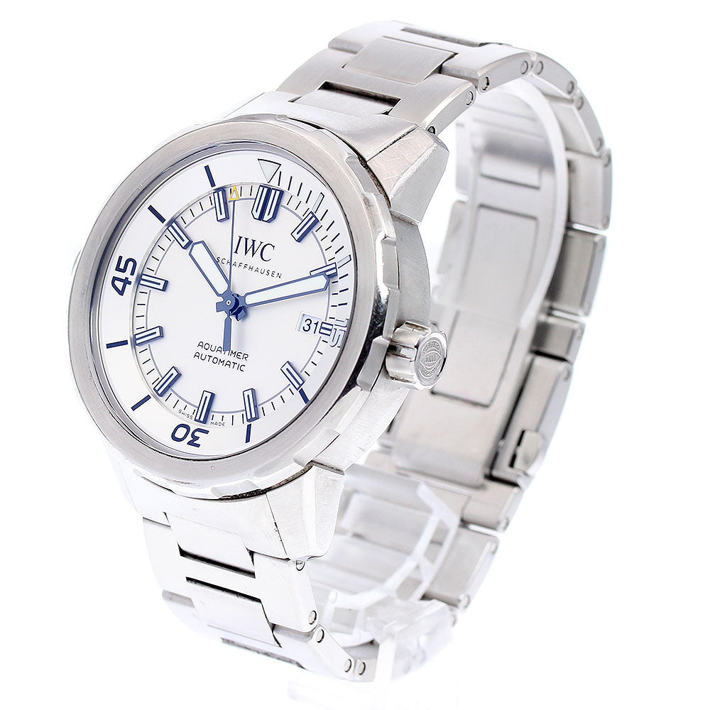 IWC SCHAFFHAUSEN Aqua timer IW329004 Silver Dial Automatic Men's Watch_840357