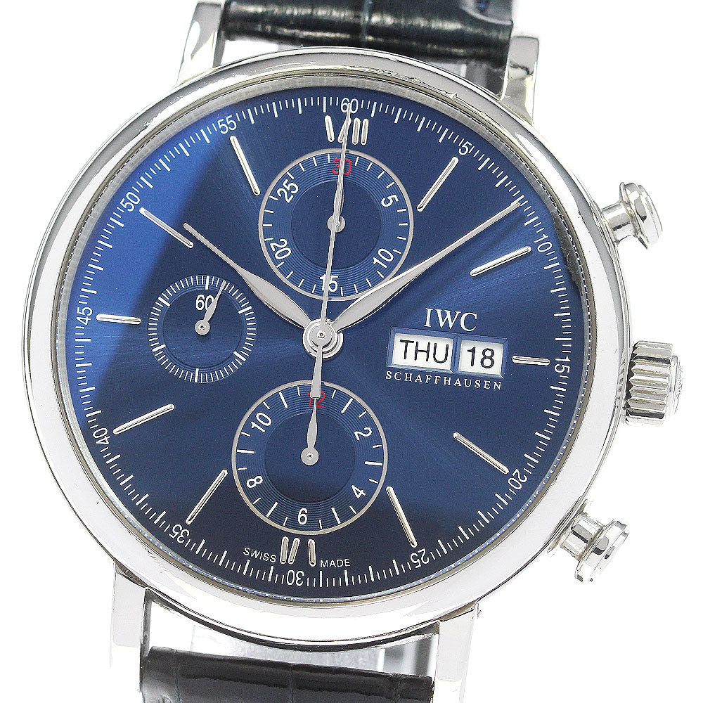IWC SCHAFFHAUSEN Portofino IW39101　Navy Automatic Men's Watch_840370