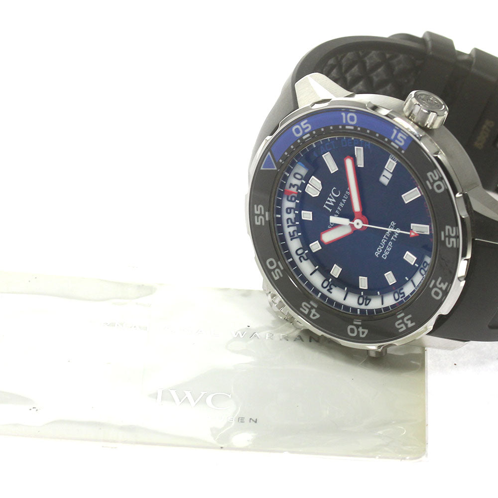 IWC SCHAFFHAUSEN Aquatimer Deep Two IW354702 Date Automatic Men's Watch_840373