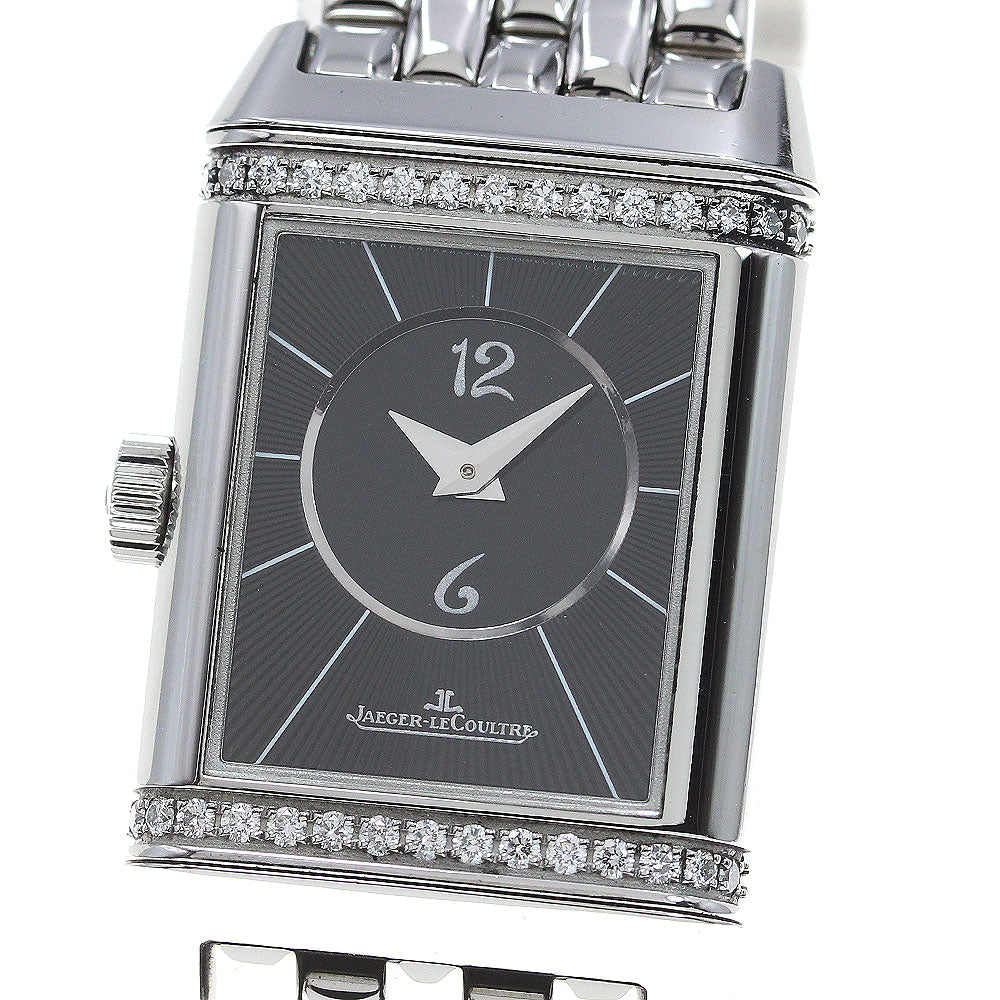 JAEGER-LECOULTRE Reverso Classic Small Duet Q2668130 Diamond Bezel Ladies_840384