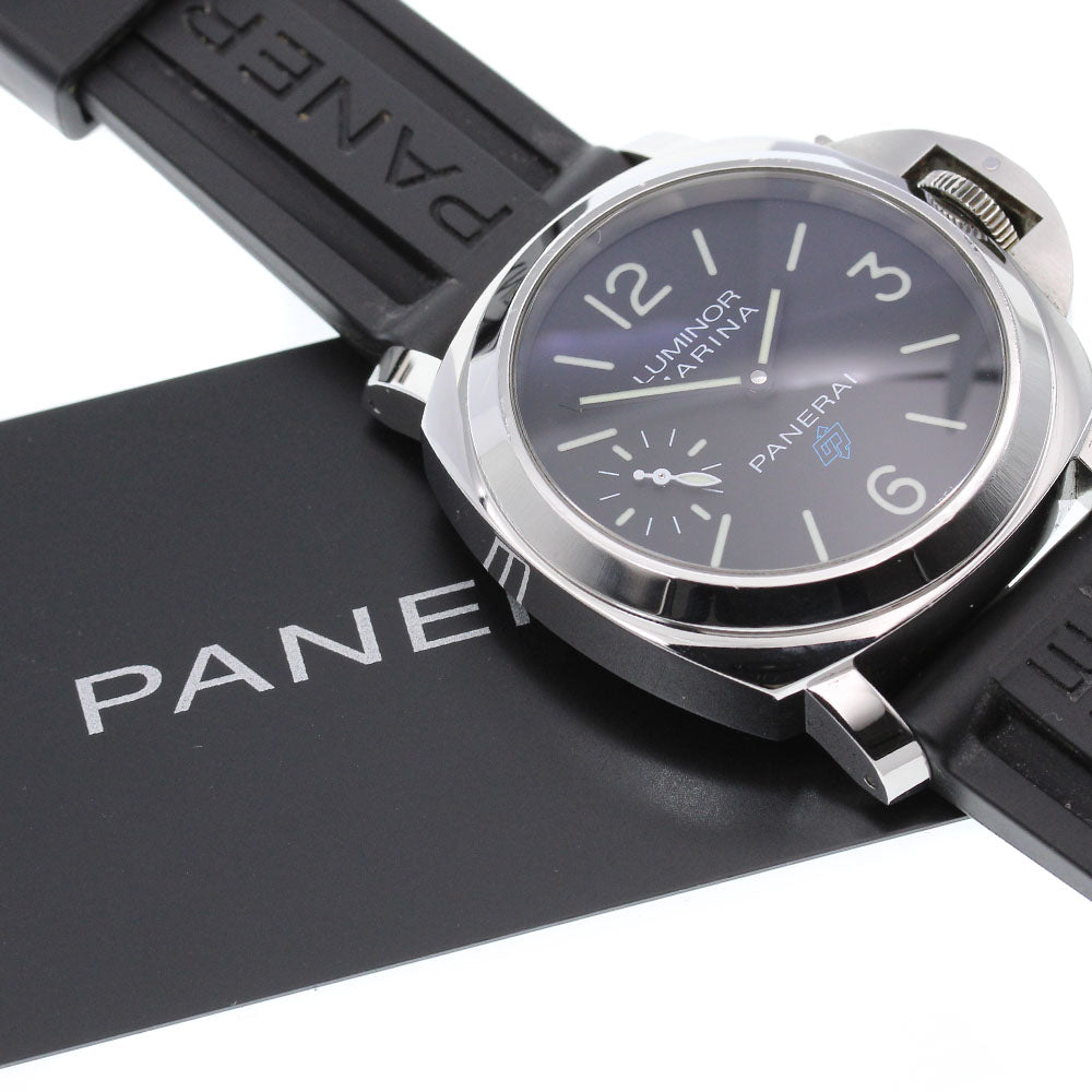 PANERAI Luminor Marina Logo 3 Days Achaio PAM00777 black Dial HW Men's_840392