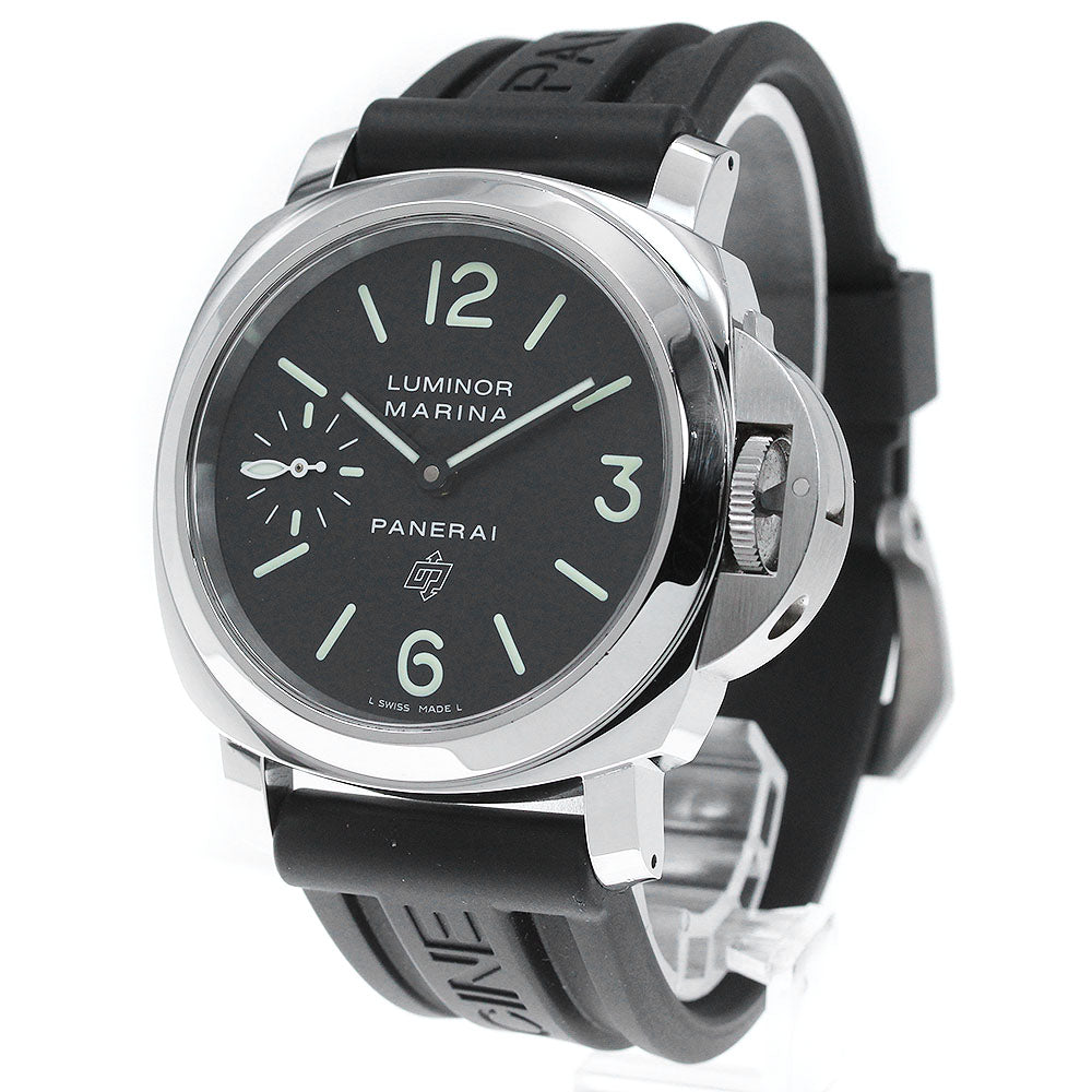 PANERAI Luminor Marina Logo Acciaio PAM01005 Hand Winding Men's Watch_840394