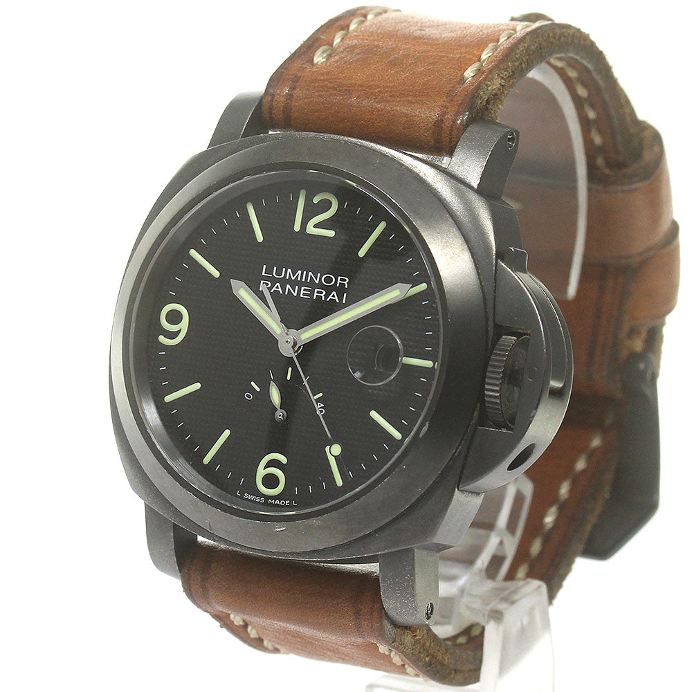 PANERAI Luminor Power Reserve PAM00028 black Dial Automatic Men's Watch_840397