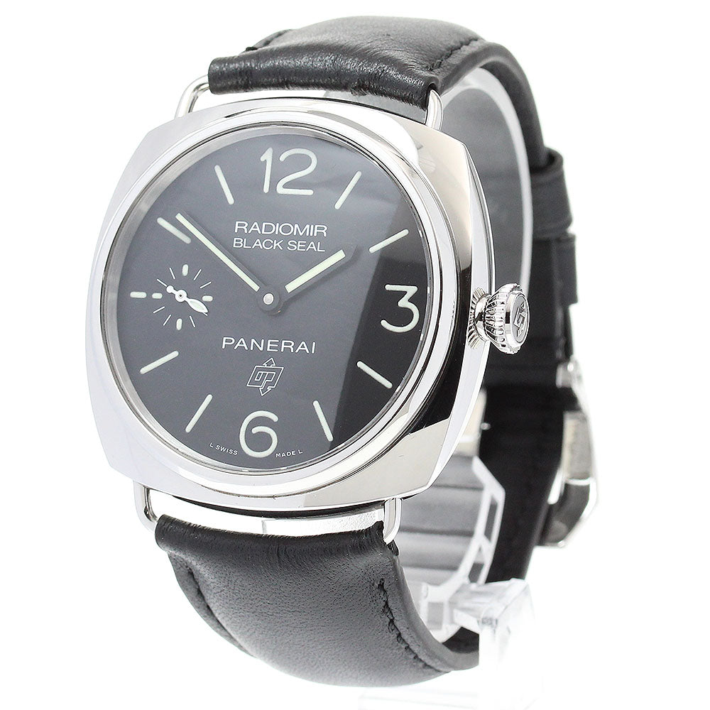 PANERAI Radiomir Black Seal Logo PAM00380 Small seconds black Dial Hand Winding Men's Watch_840398
