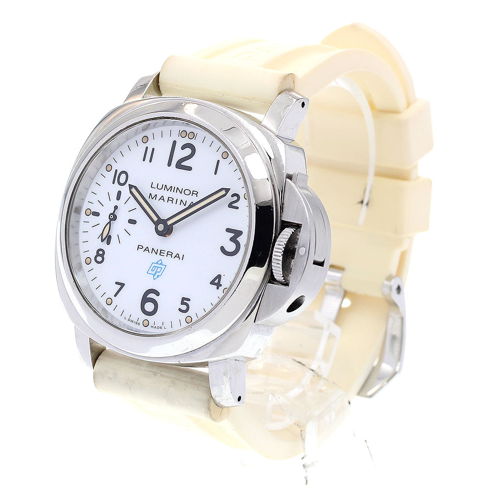 PANERAI Luminor Marina  Acciaio  PAM00660 white  Hand Winding Men's Watch_840401