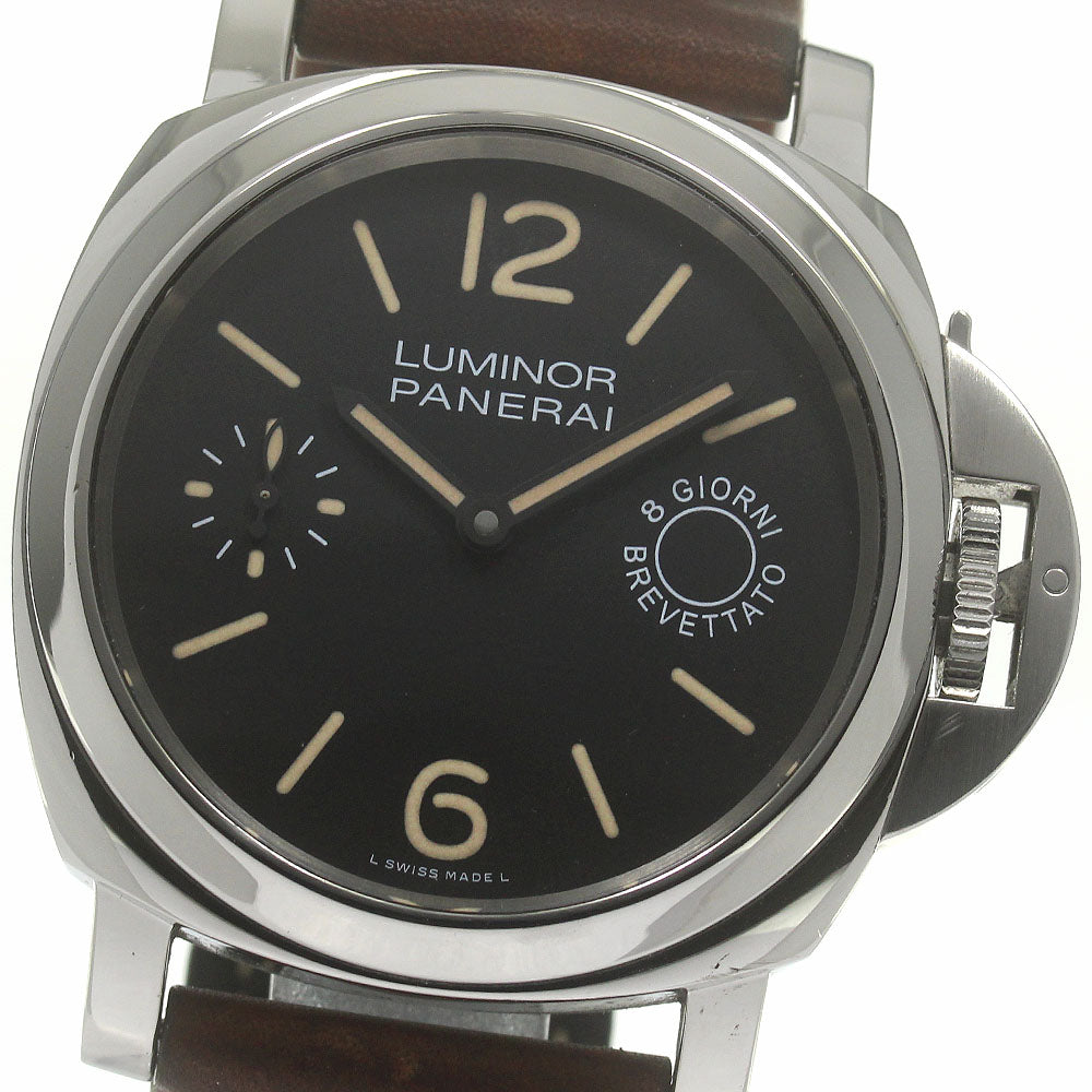 PANERAI Luminor Marina PAM00590 8 Days Hand Winding Men's Watch_840406