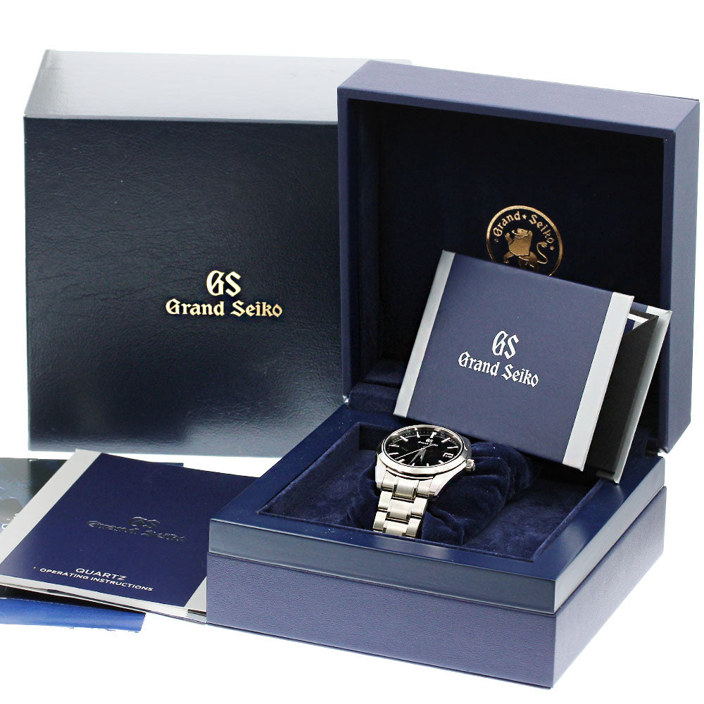 SEIKO Grand Seiko SBGV231/9F82-0AF0 Date black Dial Quartz Men's Watch_840421