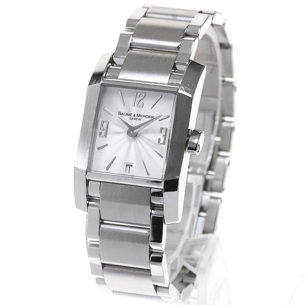 Baume & Mercier Diamant 65488 Date Silver Dial Quartz Ladies Watch_840437