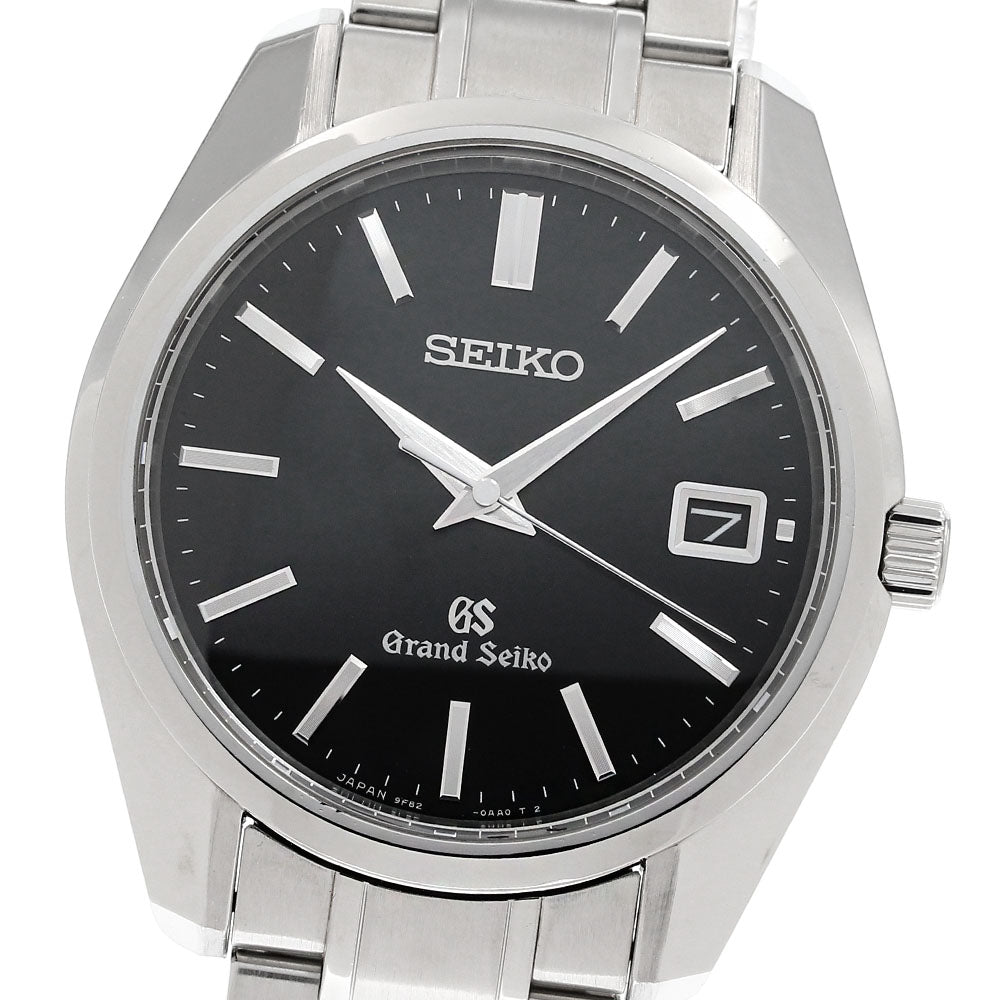 SEIKO Grand Seiko SBGV007/9F82-0AA0 Date black Dial Quartz Men's Watch_840440