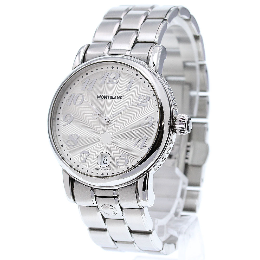 MONTBLANC Meisterstück 7042 Date Silver Dial Quartz Men's Watch_840448