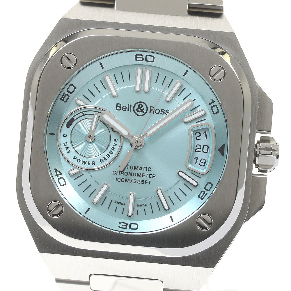 Bell＆Ross BR-X5 Ice Blue Steel BRX5R-IB-ST/SST Date Automatic Men's _840461