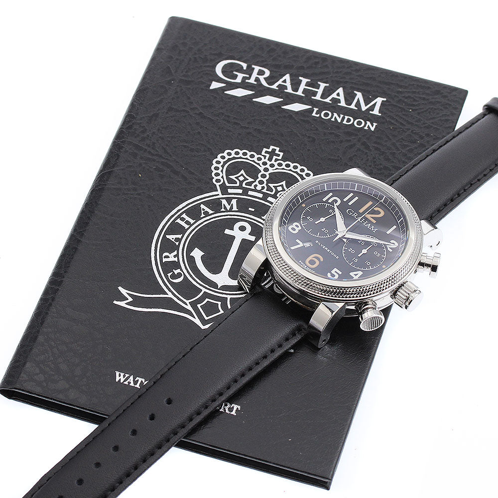 GRAHAM Silver Stone Vintage 2BLFS Chronograph Automatic Men's Watch_840493