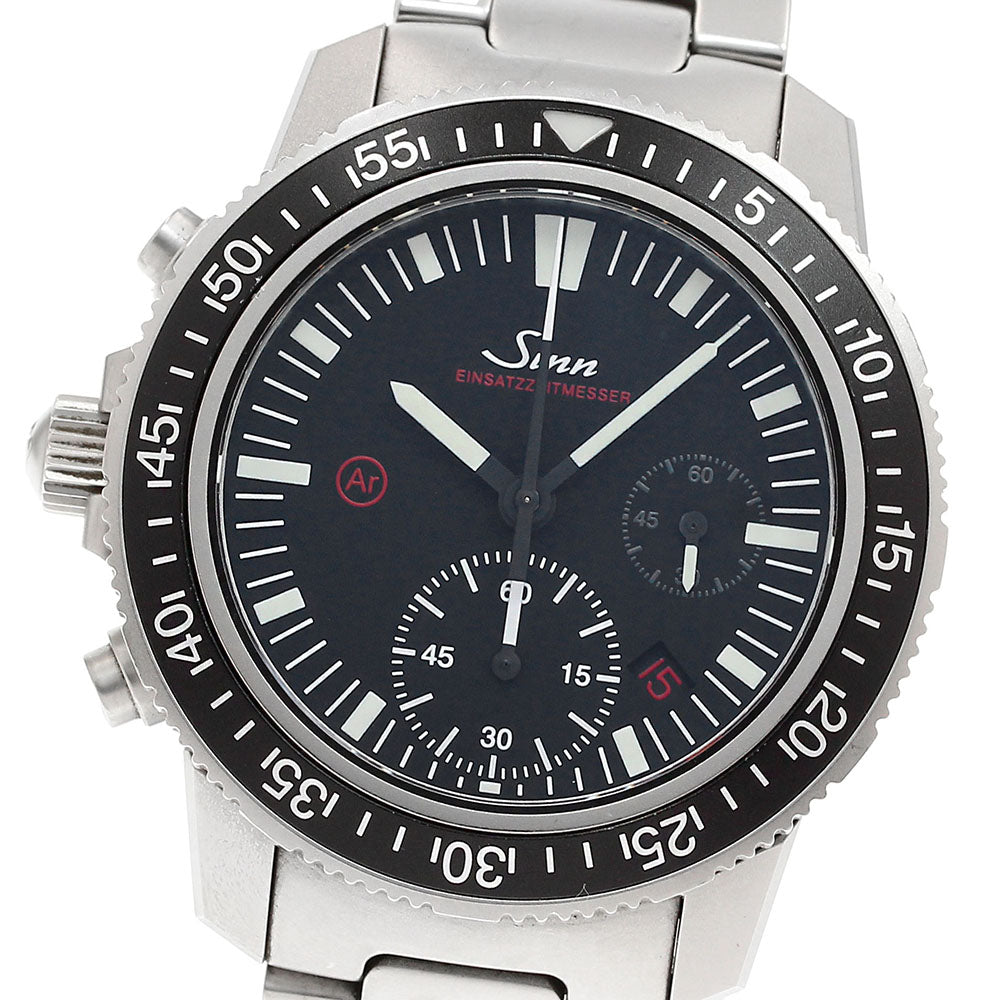 Sinn EZM13.1 M 613 Chronograph Date Black Dial Automatic Men's Watch_840586