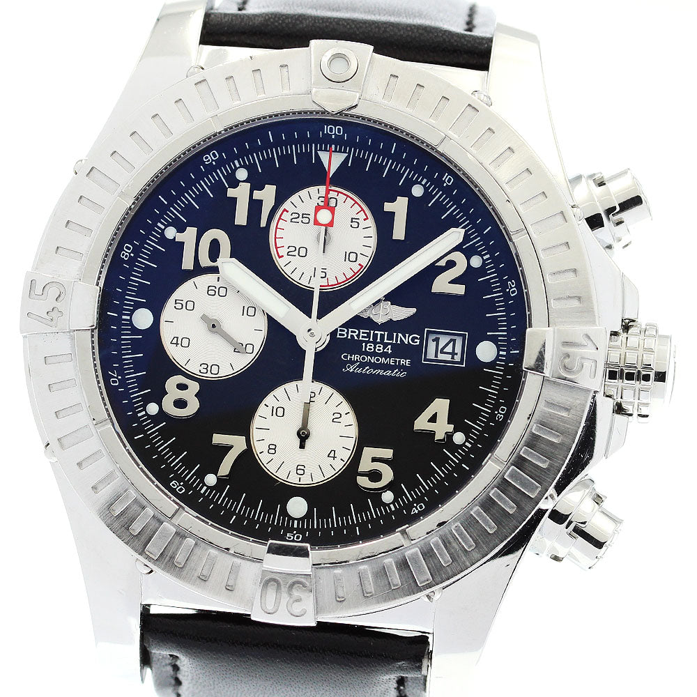 BREITLING Super avenger A13370 Date Chronograph Automatic Men's Watch_840602