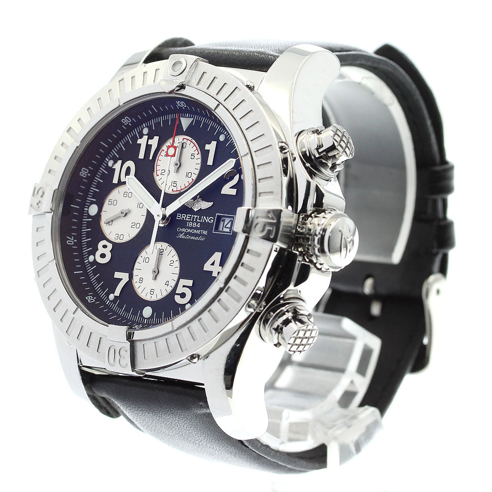 BREITLING Super avenger A13370 Date Chronograph Automatic Men's Watch_840602