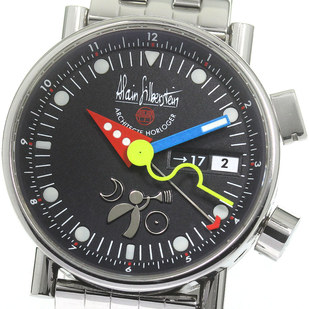 Alain Silberstein Le Reveil GMT LR21 Alarm Automatic Men's Watch_840628