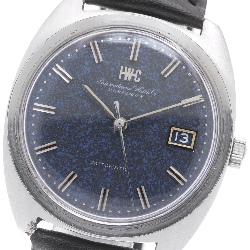 IWC SCHAFFHAUSEN Marble Dial Cal.8541B Blue Marble Dial Automatic Men's _840699