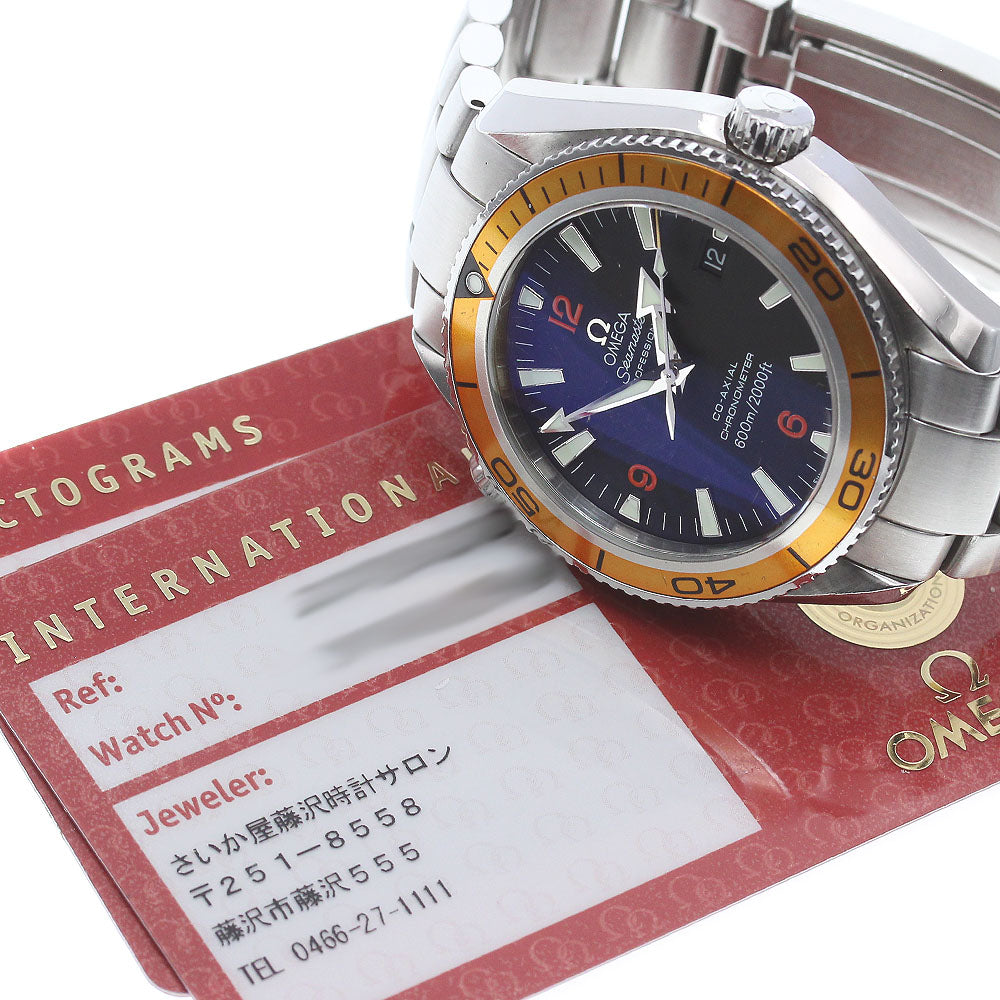 OMEGA Seamaster600 Planet Ocean 2209.50 Date black Dial Automatic Men's_840726