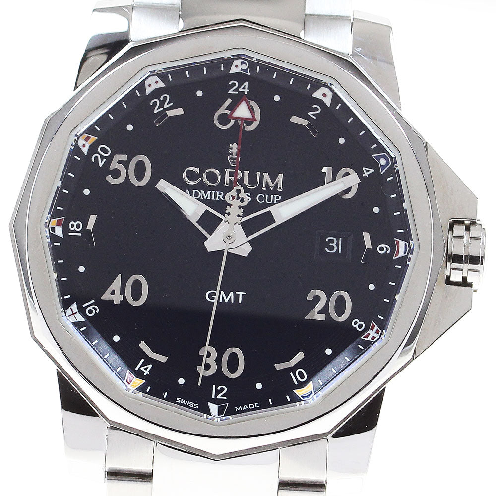 CORUM Admiral&#39;s Cup GMT 44 383.330.20/V701 AN12 Automatic Men's Watch_840745