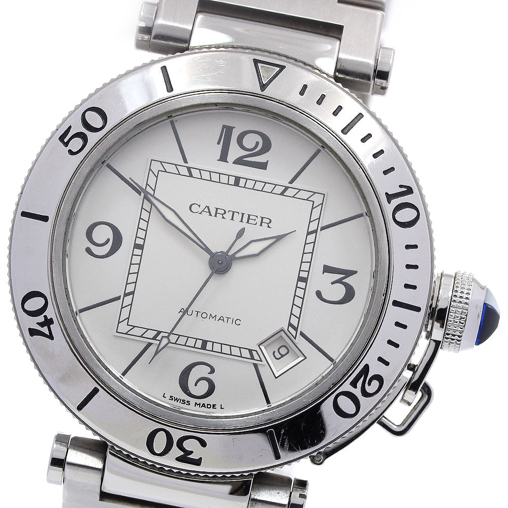 CARTIER Pacha Sea timer W31080M7 Date Silver Dial Automatic Men's Watch_840797