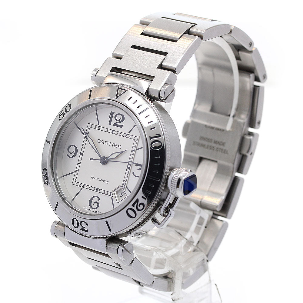 CARTIER Pacha Sea timer W31080M7 Date Silver Dial Automatic Men's Watch_840797