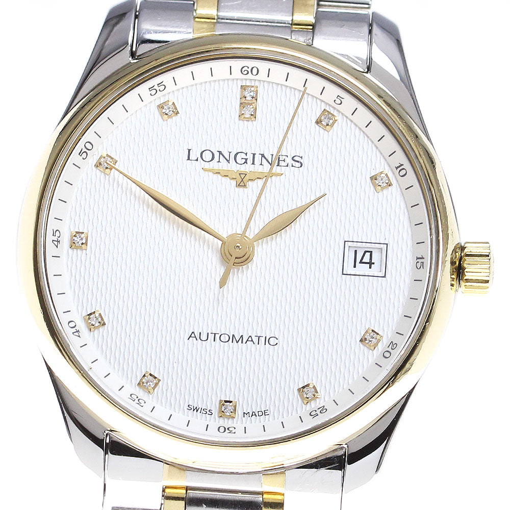 LONGINES Master collection L2.518.5 Date 12P diamond Automatic Men's_840799