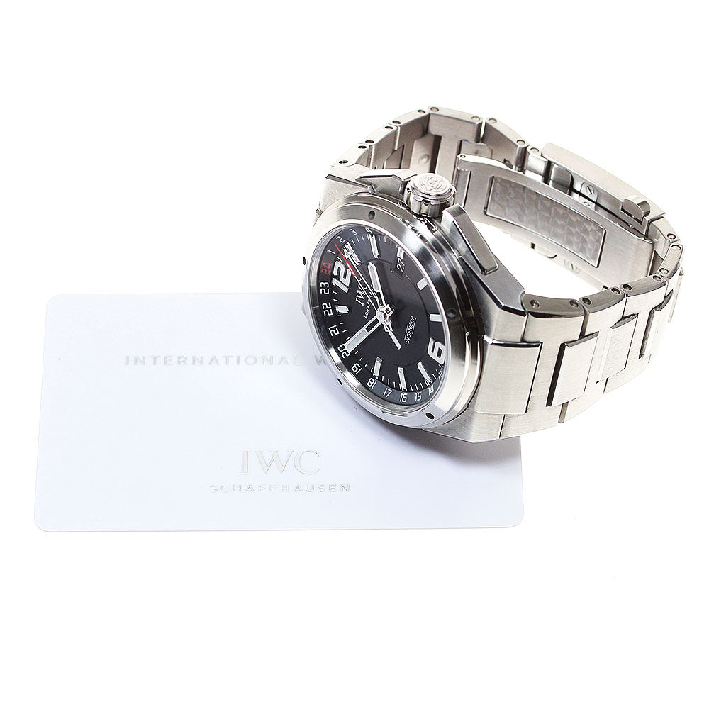 IWC SCHAFFHAUSEN Ingenieur dual time IW324402 GMT Automatic Men's Watch_840821