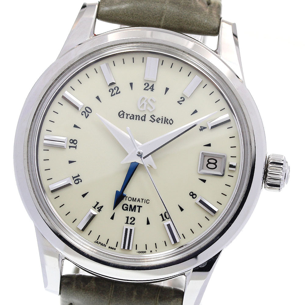 SEIKO Grand Seiko SBGM221/9S66-00A0 Mechanical gmt beige Dial Automatic Men's Watch_840825