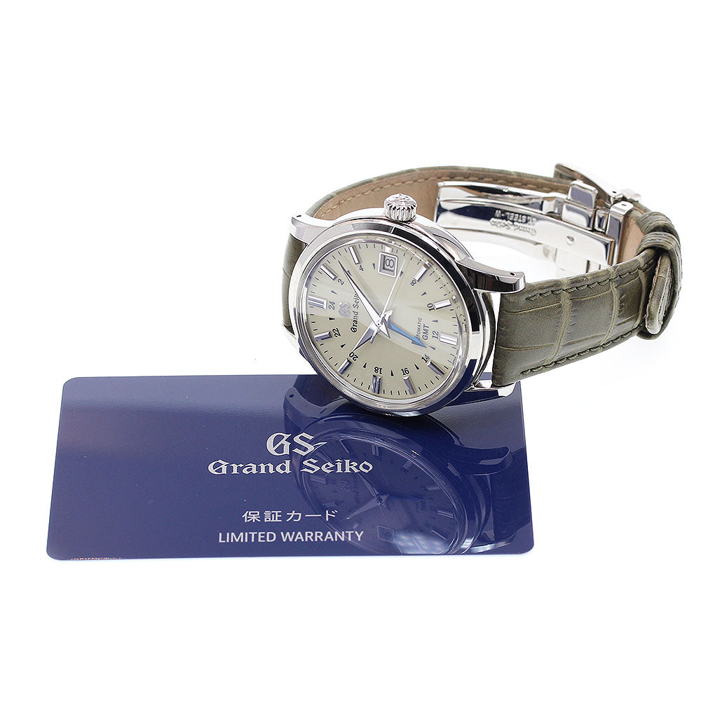 SEIKO Grand Seiko SBGM221/9S66-00A0 Mechanical gmt beige Dial Automatic Men's Watch_840825