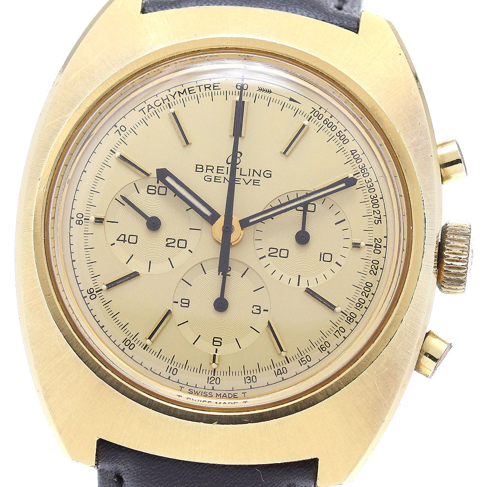 BREITLING Long playing 9657 Chronograph cal.1873 Hand Winding Men's Watch_841382