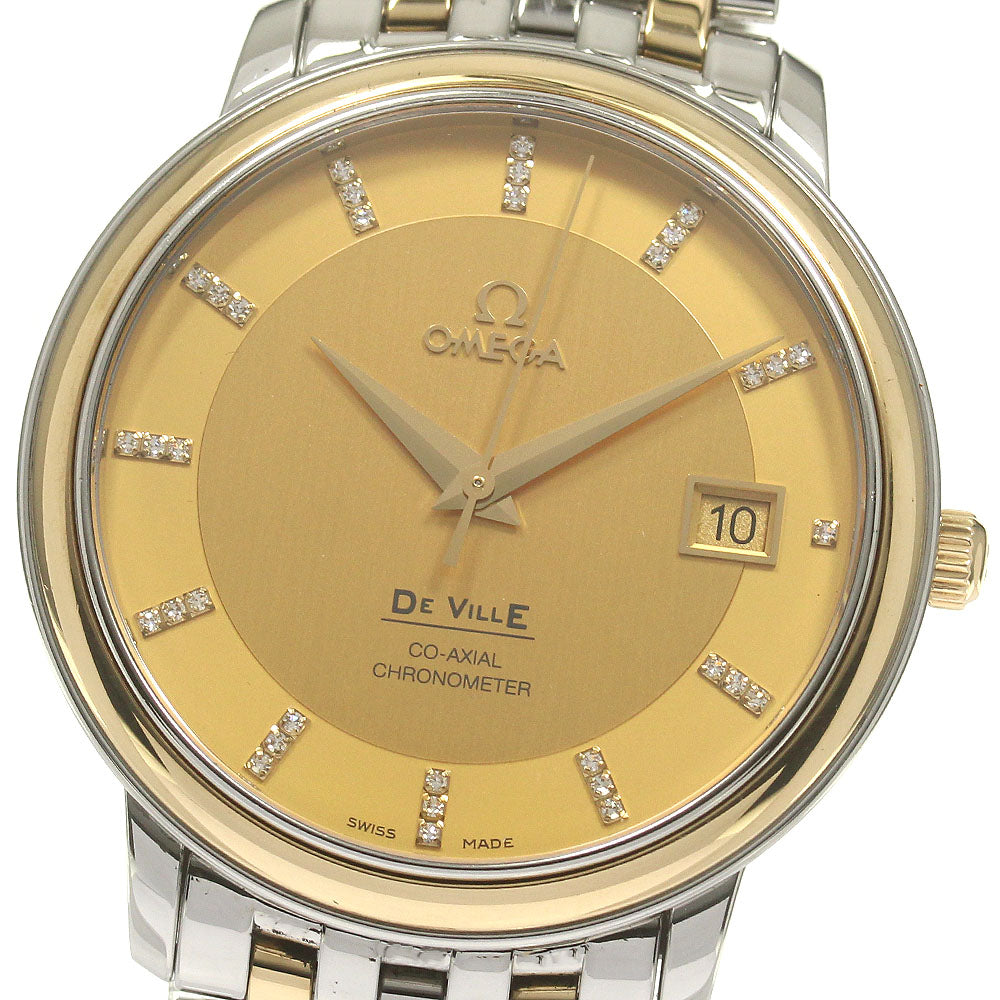 OMEGA De Ville Prestige 4374.15 Co-Axial Chronometer Diamond AT Men's_841383