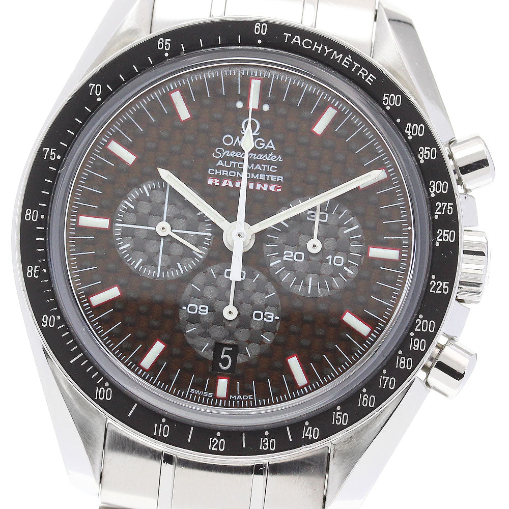 OMEGA Speedmaster Racing 3552.59 Chronograph Black carbon Dial Automatic Men's Watch_841395