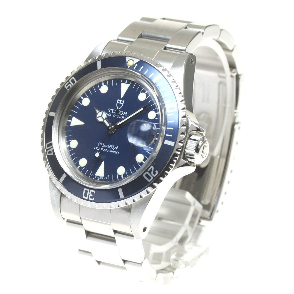 TUDOR Submariner Prince Oyster Date 76100 Cal.2824-1 Navy Dial AT Men's_841415