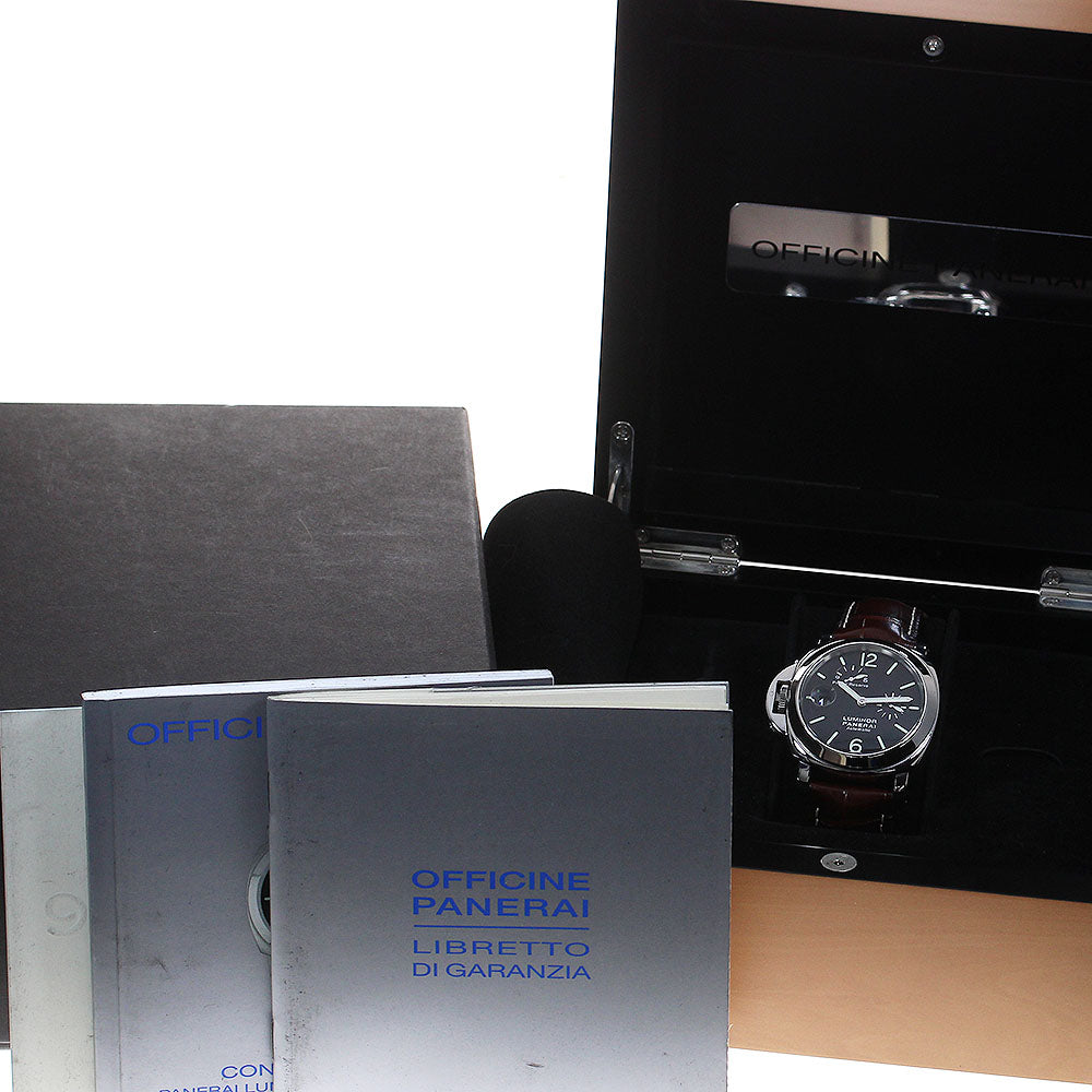 PANERAI Luminor PAM00123 Power reserve left hand Automatic Men's Watch_841433