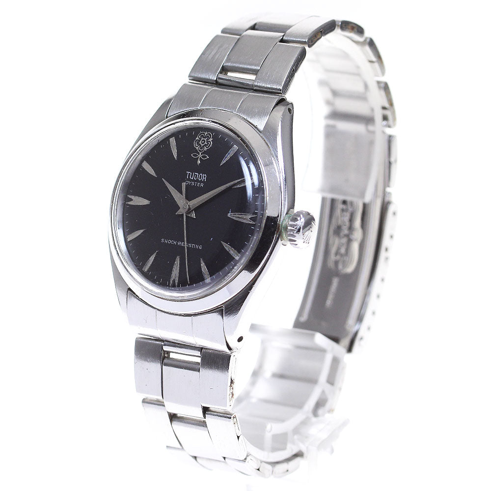 TUDOR Oyster Decabala 7934 Cal. Unknown black Dial Hand Winding Men's Watch_841478