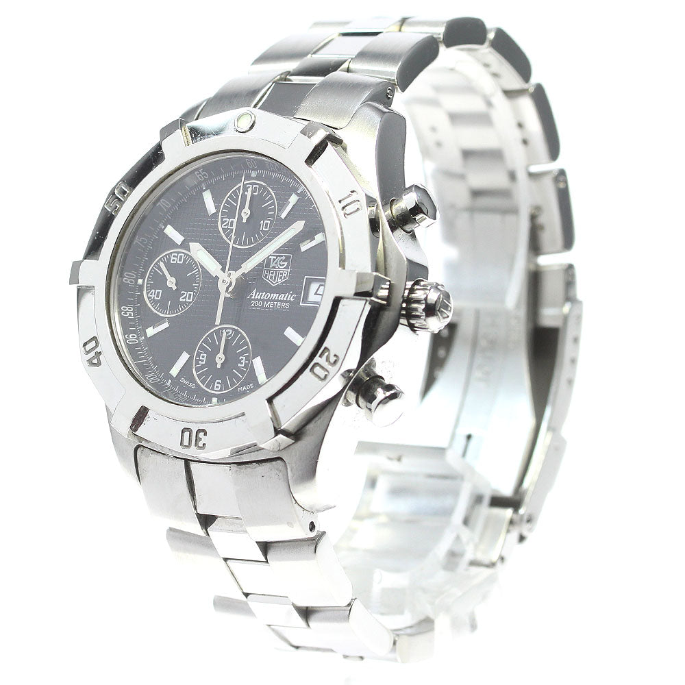TAG HEUER Exclusive CN2111-0 Chronograph Date black Dial Automatic Men's_841488