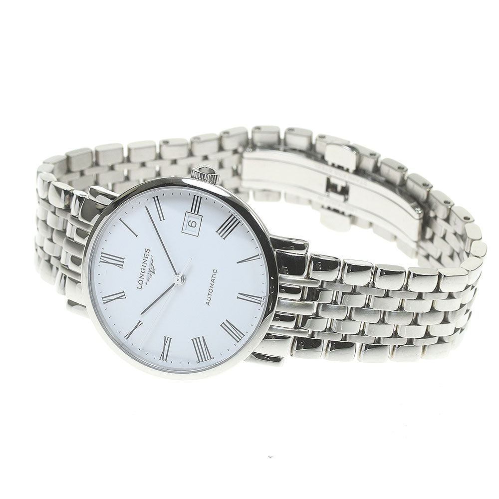 LONGINES Elegant collection L4.810.4 Date white Dial Automatic Men's_841490