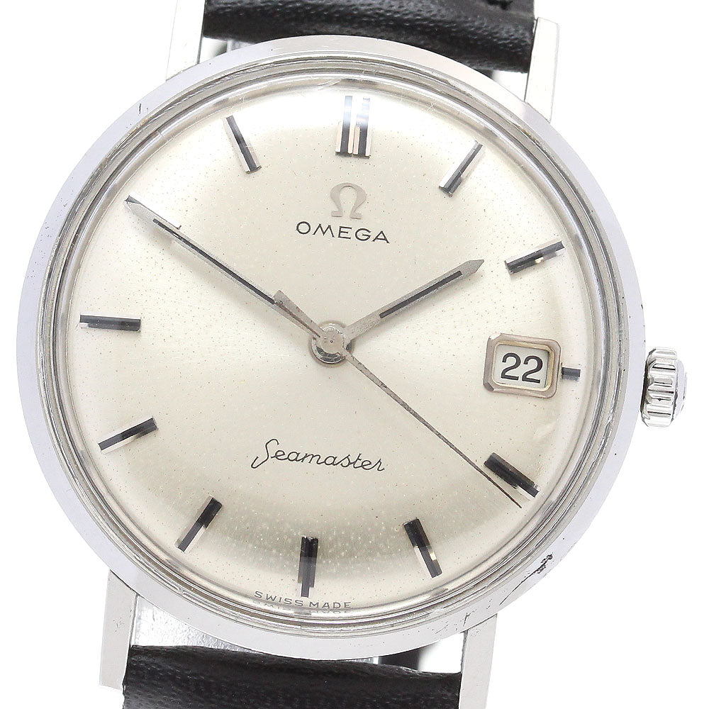 OMEGA Seamaster Date Silver Dial Hand Winding Men's Watch_841507