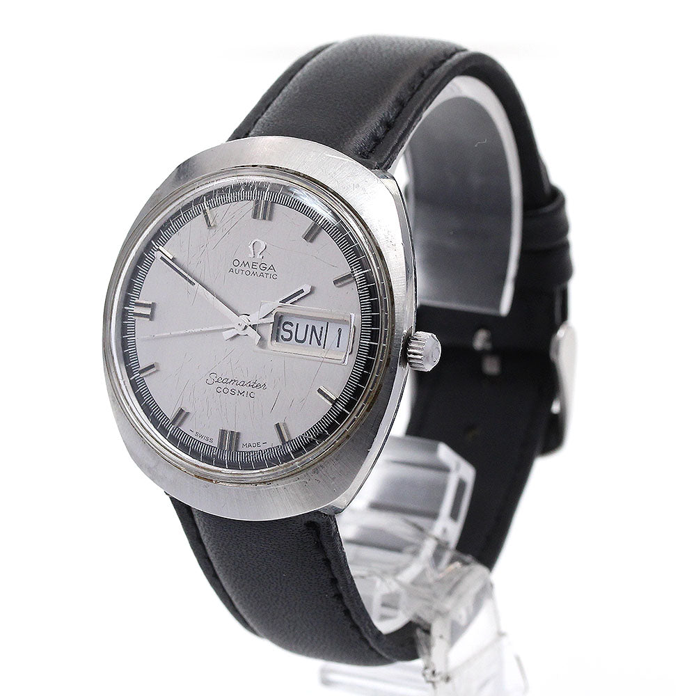 OMEGA Seamaster Cosmic Day date Silver Dial Automatic Men's Watch_841532