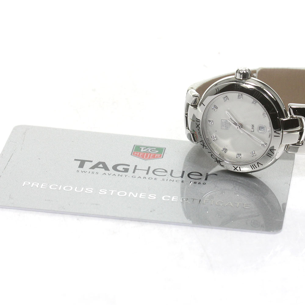 TAG HEUER Link WAT1411.FC6316 11P diamond white Dial Quartz Ladies Watch_841547